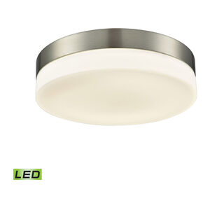 Jacobus LED 11 inch Satin Nickel Flush Mount Ceiling Light, Large