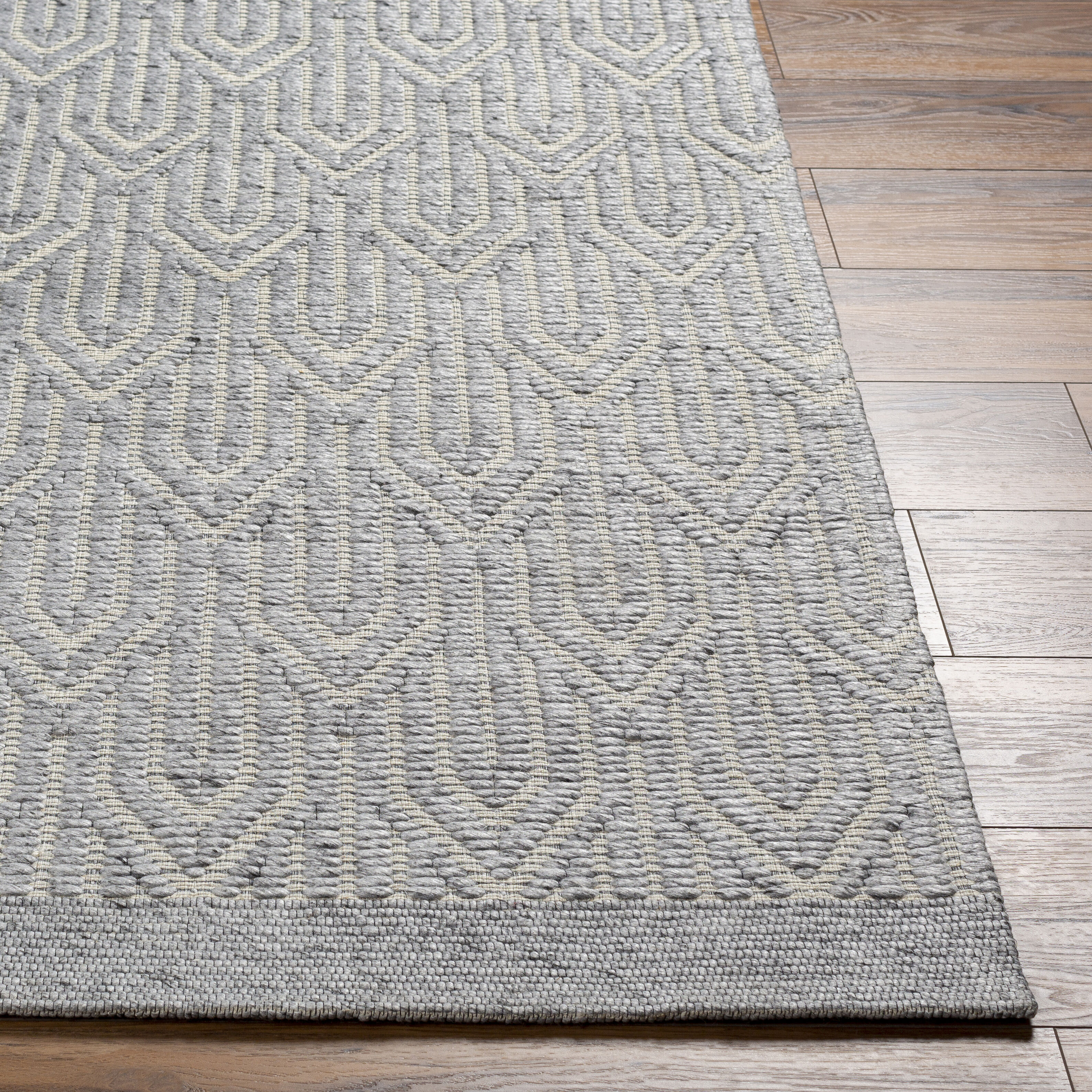 Napoli 120 X 96 inch Gray Rug, Rectangle