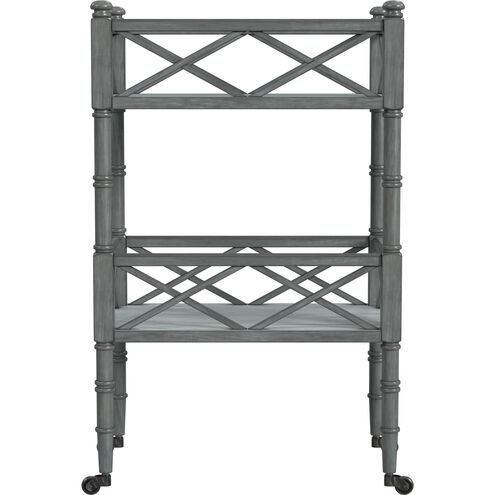 Foster 2 Tier Bar Cart in Gray