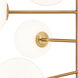 Aurelia LED 33.5 inch Brass Chandelier Ceiling Light