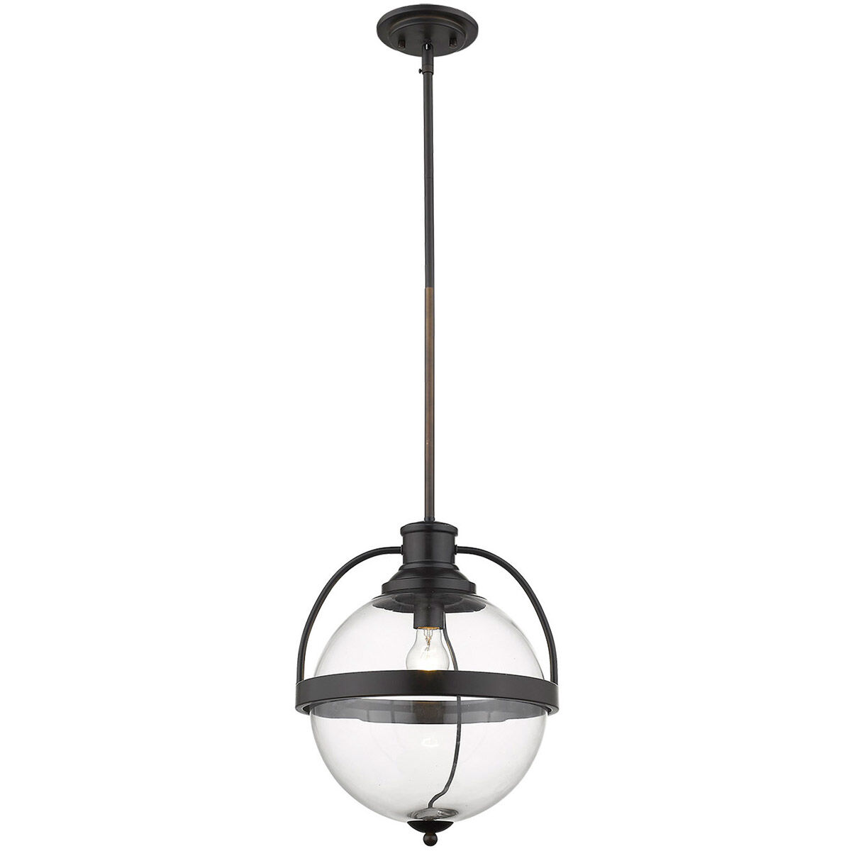 Kassian 1 Light 13 inch Oil-Rubbed Bronze Pendant Ceiling Light in Oil Rubbed Bronze
