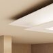 Offset LED 20 inch Textured White Surface Mount Ceiling Light in 3000K