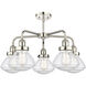 Olean 5 Light 24.5 inch Polished Nickel Chandelier Ceiling Light