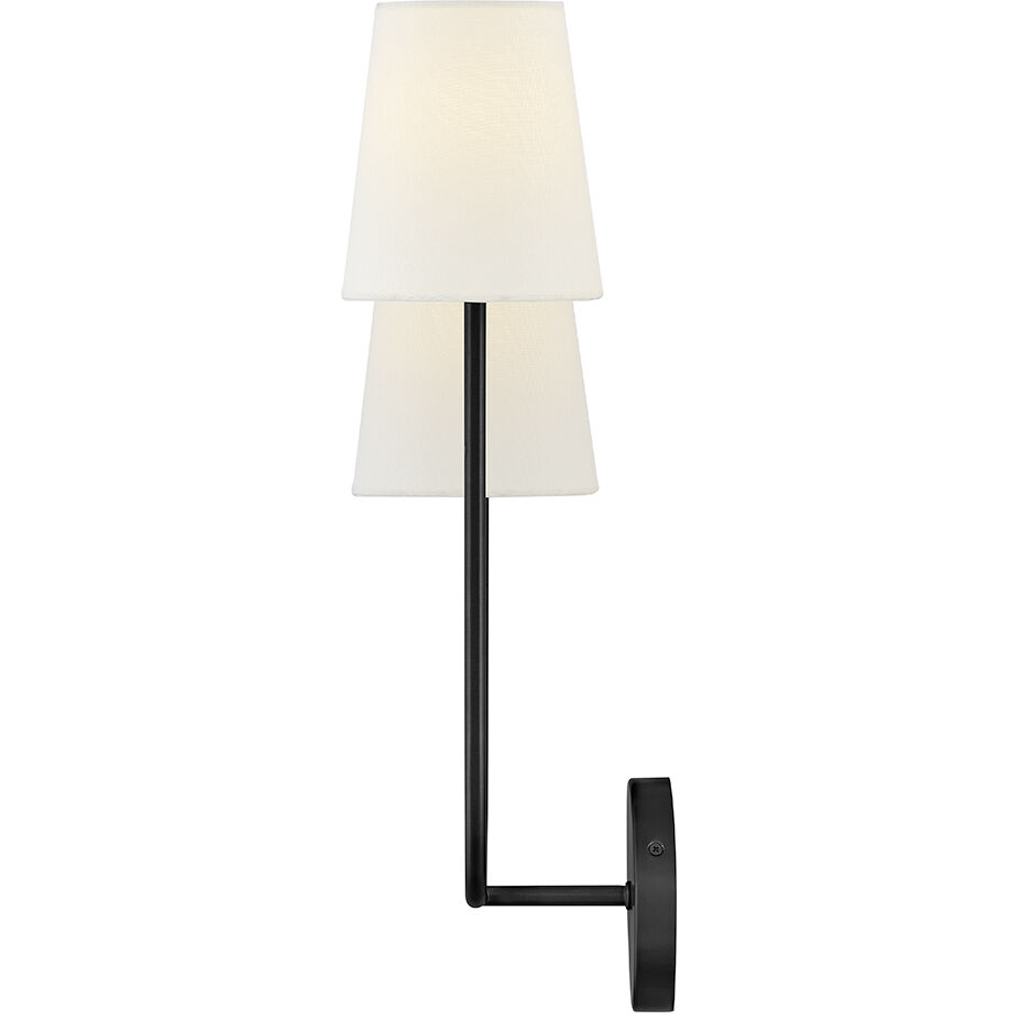 Cora Sconce Wall Light in Black