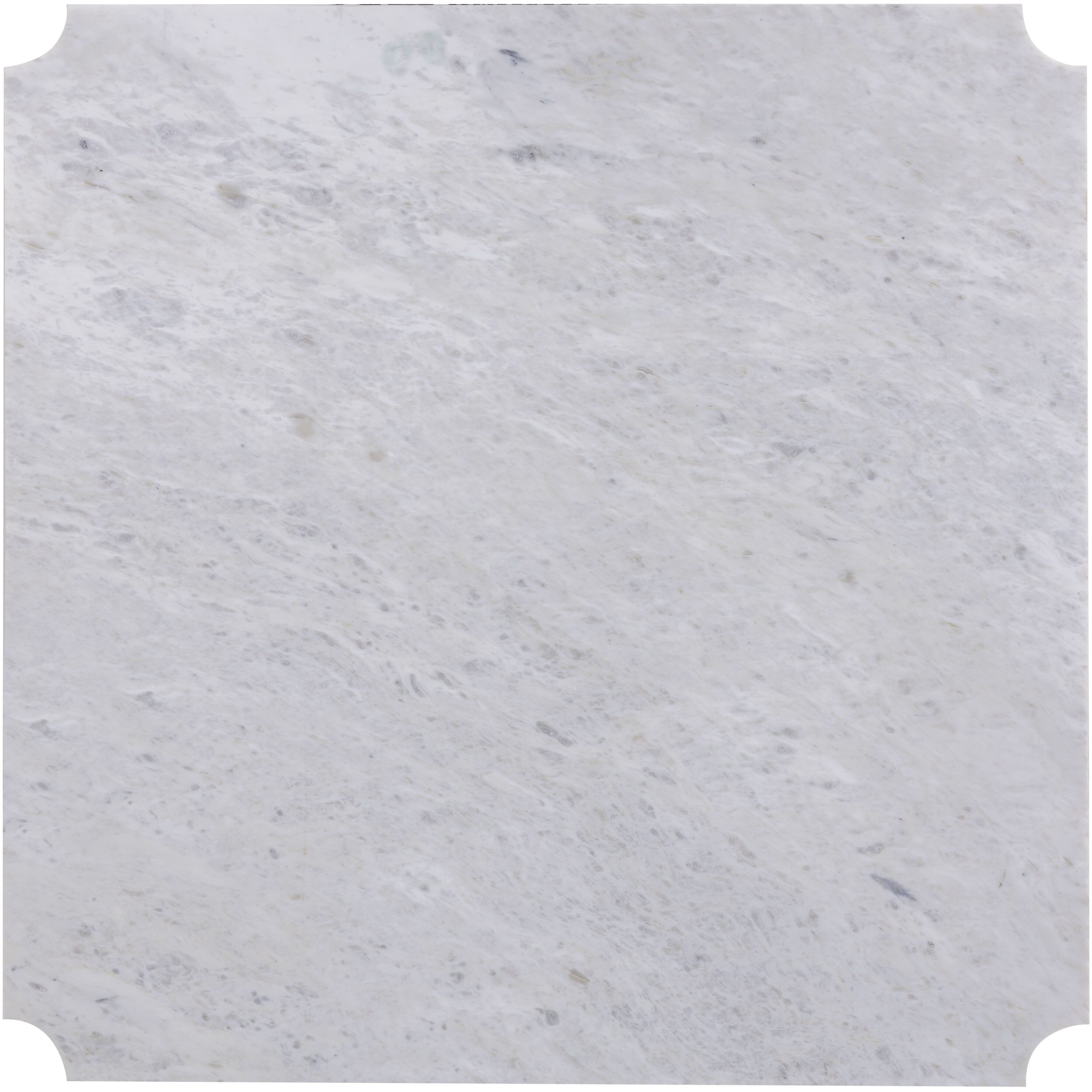 Blain 42 X 42 inch Antique Brass with White Coffee Table