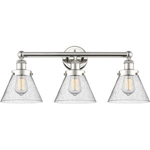 Cone 3 Light 24.50 inch Bathroom Vanity Light