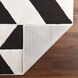 Optika 158 X 118 inch Black/White Rug in 10 x 13