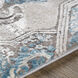 Solar 134 X 90 inch Gray Rug in 8 x 11, Rectangle