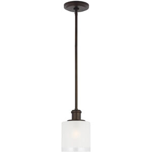 Norwood 1 Light 5.5 inch Bronze Mini-Pendant Ceiling Light