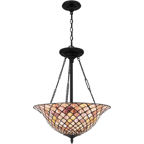 Ursa 3 Light 20 inch Matte Black Pendant Ceiling Light