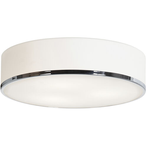 Aero 3 Light 16 inch Chrome Flush Mount Ceiling Light