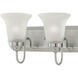 Whitmore 3 Light 24 inch Satin Pewter Vanity Light Wall Light