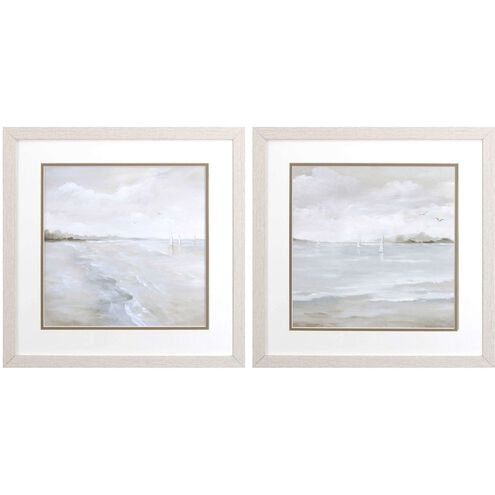Waterside Collection Neutral Framed Art