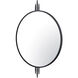 Propaganda 41 X 30 inch Black Wall Mirror