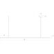 Fino LED 70 inch Polished Chrome Linear Pendant Ceiling Light in 3500K