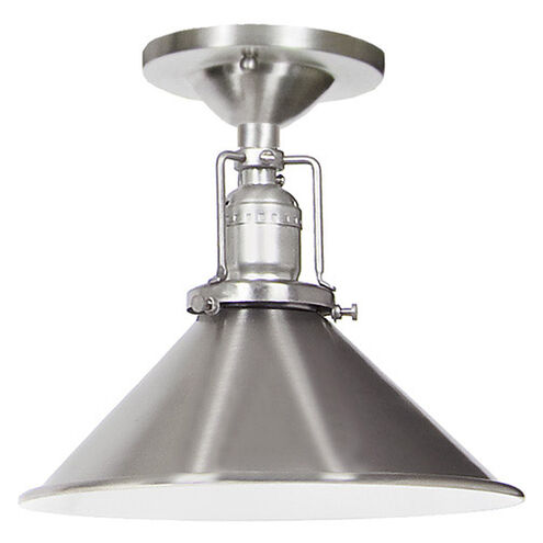 Union Square 1 Light 8 inch Pewter Flush Mount Ceiling Light