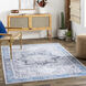 Amelie 35 X 24 inch Pewter Rug, Rectangle