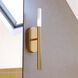 Fulton LED 4.25 inch Satin Brass ADA Wall Light