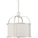 Rockford 3 Light 18 inch Polished Nickel Pendant Ceiling Light, Essentials