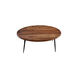 Oval 31 X 21 inch Natural Finish Coffee Table