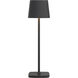 Task Portables 15 inch 3.00 watt Coal Table Lamp Portable Light