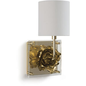 Adeline 1 Light 8 inch Gold Wall Sconce Wall Light