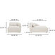 Amelia White Chaise, Right