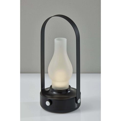 Eddy 11.75 inch 1.50 watt Black LED Cordless Table Lamp Portable Light