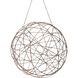 Wire Sphere Aged Iron Ornamental Accessory, Large