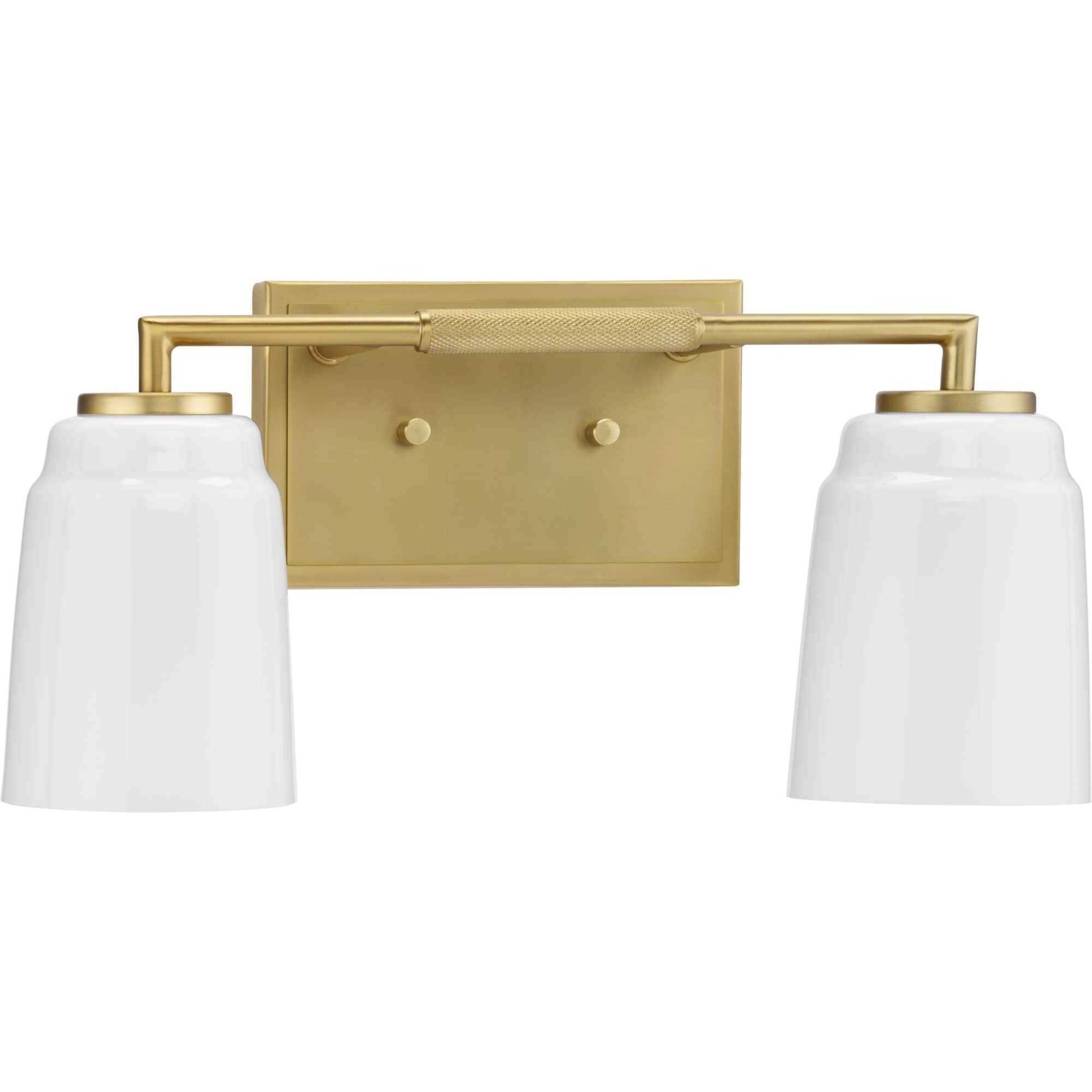 Spenser 2 Light 15.62 inch Brushed Gold Vanity Light Wall Light
