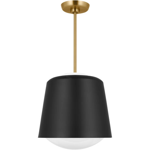 kate spade new york Draper 1 Light 12 inch Midnight Black Pendant Ceiling Light
