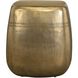 Saguaro 22 X 20 inch Aged Brass Indoor-Outdoor Side Table