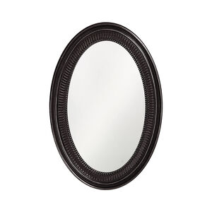 Ethan 31 X 21 inch Glossy Black Wall Mirror