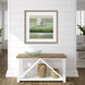 Animals Green and Neutral and White Framed Art