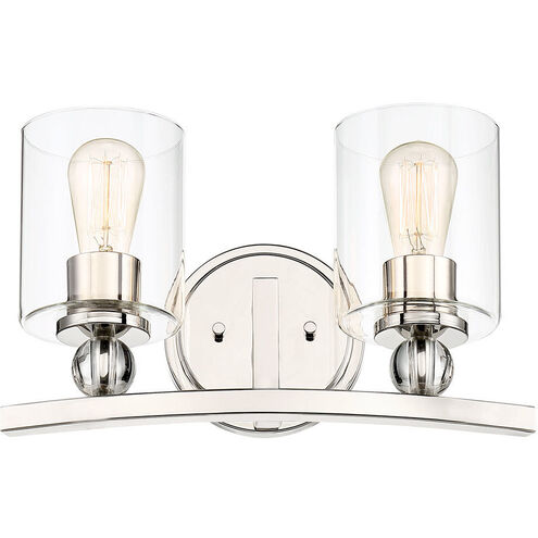 Studio 5 LED 16 inch Polished Nickel Bath Light Wall Light