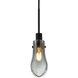 Wish 1 Light Black Pendant Ceiling Light
