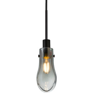 Wish 1 Light Black Pendant Ceiling Light