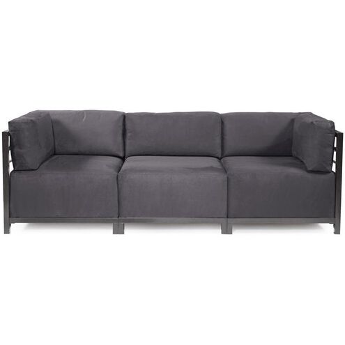 Axis Gray Sectional, 3 Piece, The Regency Collection