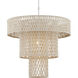 Counterculture 1 Light 26.5 inch Natural and White Chandelier Ceiling Light