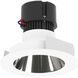 Pearl Specular Clear Reflector / Bright White Flange LED Round Retrofit Reflector in Comfort Dim (3000K-2000K), Clear / Bright White, 4" Retrofit