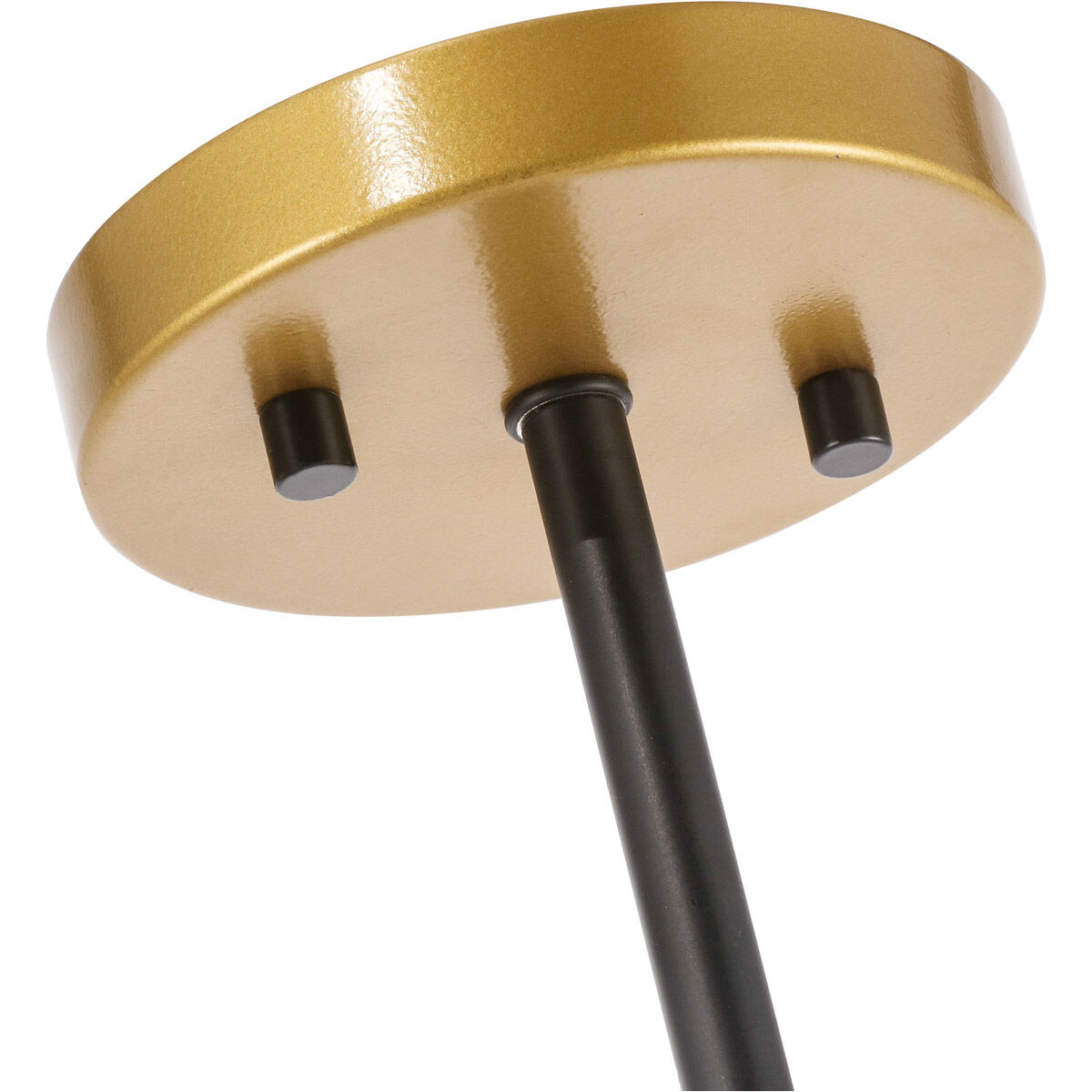 Brees 1 Light 27 inch Black and Brass Pendant Ceiling Light