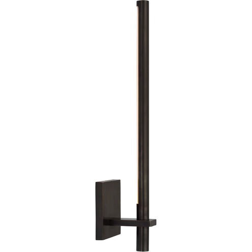Kelly Wearstler Axis LED 4.5 inch Bronze Sconce Wall Light, Medium