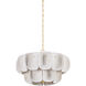 Amalfi 8 Light 24 inch Vintage Gold Leaf Chandelier Ceiling Light