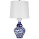 Anita 27.6 inch 40.00 watt Blue/White Table Lamp Portable Light