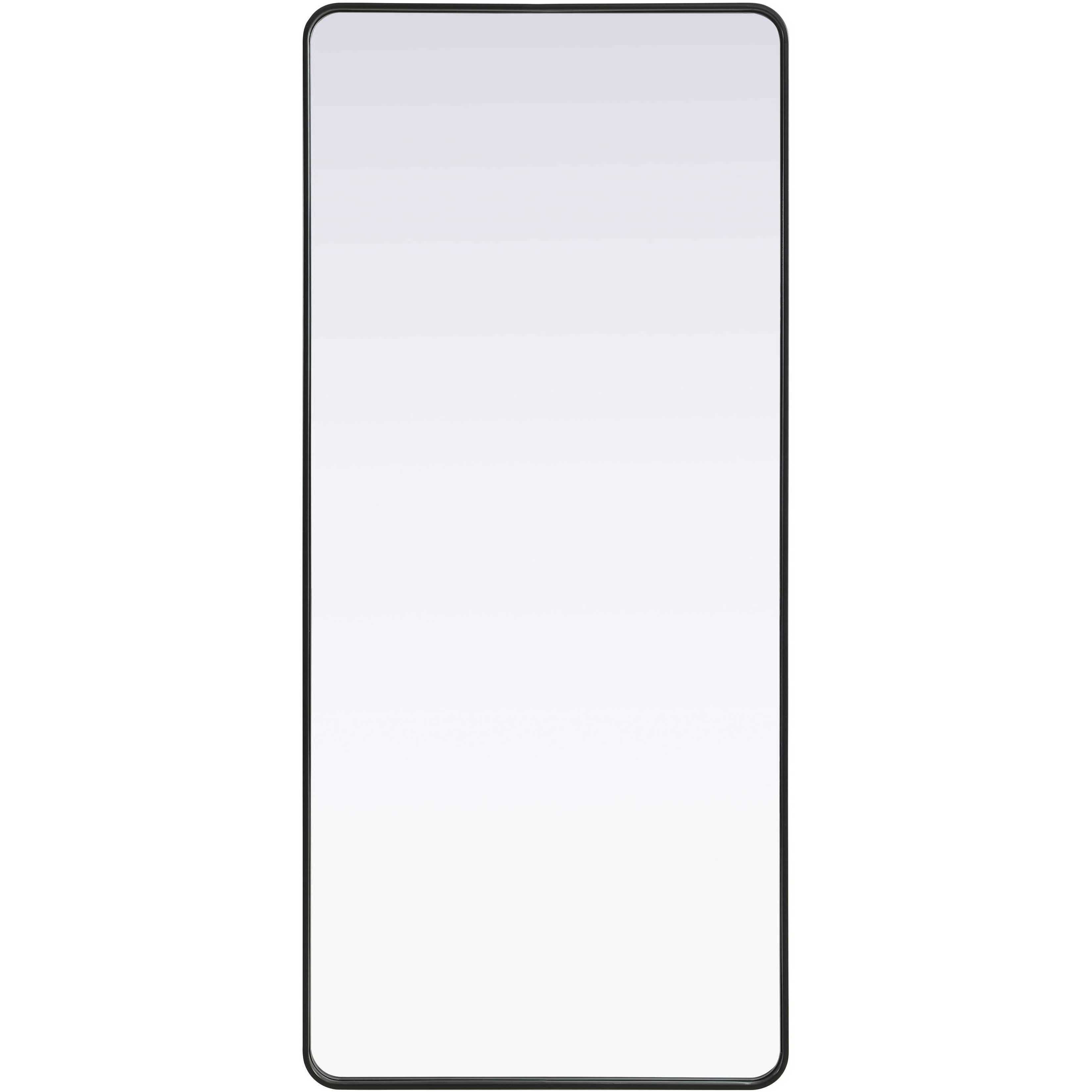 Remy 72 X 32 inch Black Mirror