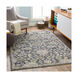 City 87 X 63 inch Taupe/Mustard/Black/Beige/Light Gray/Khaki Rugs