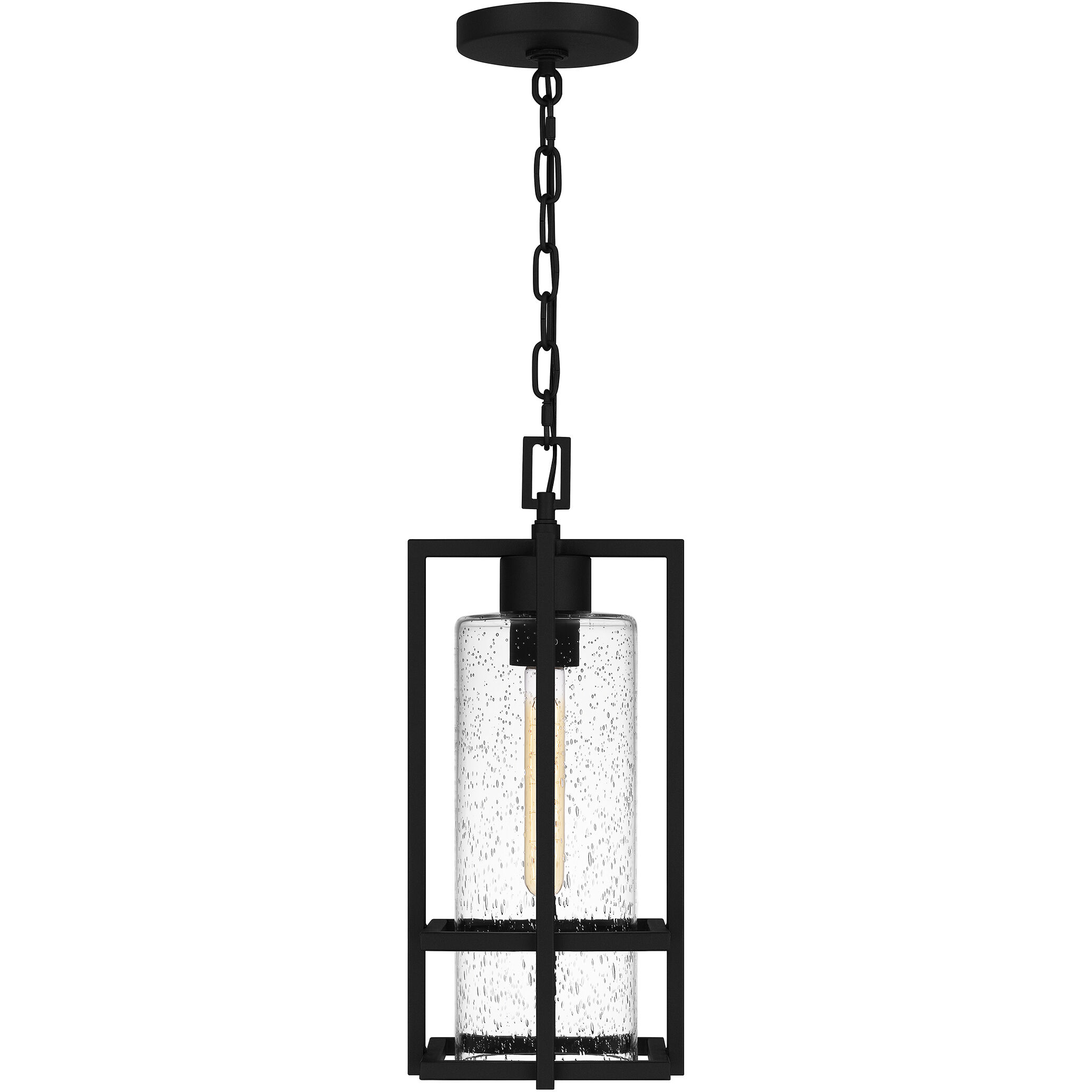 Damien 1 Light 8 inch Earth Black Mini Pendant Ceiling Light