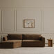 Madrid Tan Sectional in Left, Taupe, Left