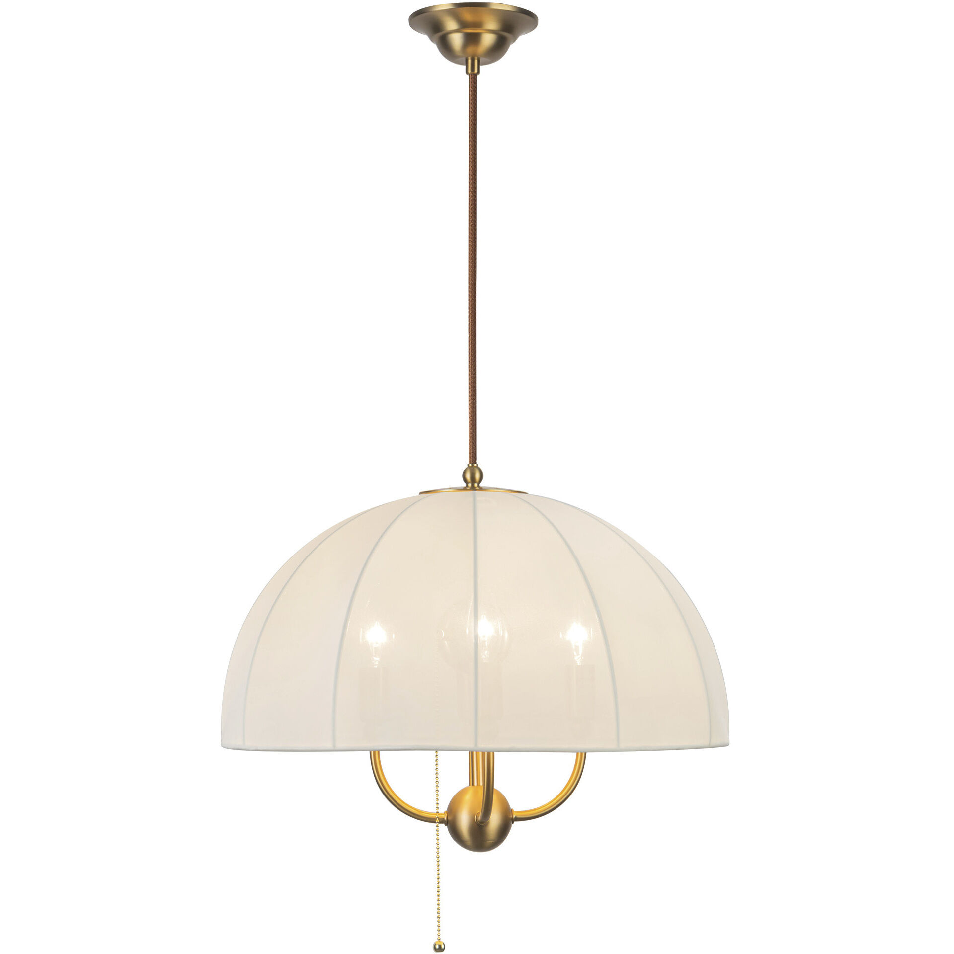 Alora Mood Crosby Pendant Ceiling Light in Brushed Gold