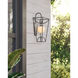 Rochefort 1 Light 23.5 inch Black Indoor/Outdoor Wall Sconce, Small